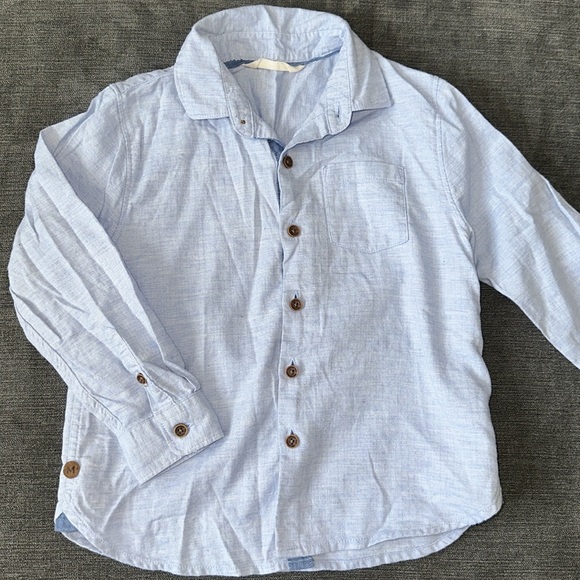 Kids MANGO button down shirt - Picture 1 of 5
